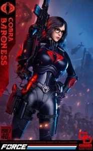 Figura femenina escala 1:6 GD TOYS GI Joe Cobra Baronesa 12" GD-97009 - Imagen 1 de 24
