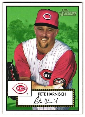 Pete Harnisch 2001 Topps Heritage MLB Card #156 - Image 1 of 2