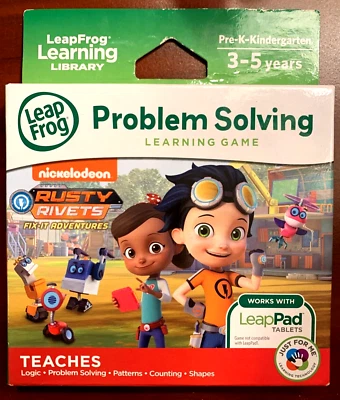 Leap Frog LeapPad Explorer Learning: Rusty Rivets, Leap Pad 1 2 3 XDI Ult GS NIB - Image 1 of 2