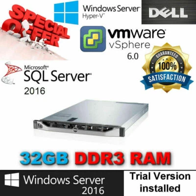 Dell PowerEdge R420 2x E5-2450L 1.80Ghz 8CORE 32GB RAM 600GB 10K PERC H310 mini - Image 1 of 3