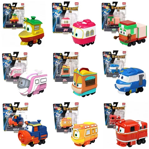 Robot Train Season 2 Korean Animation Diecast Toy 9 Characters Cover