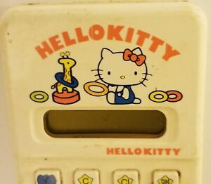 Vintage Sanrio c1976 Hello Kitty Collectible Calculator 
