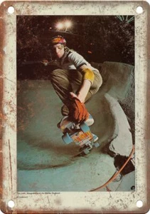 Foto de monopatín vintage 12" x 9" reproducción letrero metálico S214 - Imagen 1 de 1