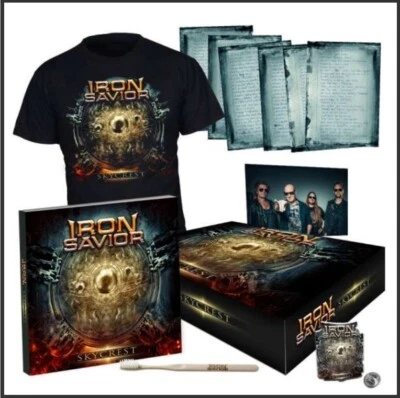 Iron Savior - Skycrest Limited (333) Boxset CD, T-Shirt (XL) + more *NEU/OVP* - Bild 1 von 4