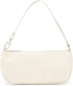 Womens Handbag, Classic Crocodile Pattern Shoulder Bag Retro Clutch Purse - Picture 1 of 5
