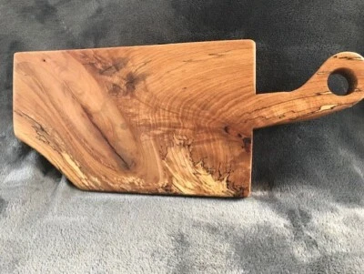 Taglio faggio spaccato legno massello girato a mano - 36x21 cm senza maniglia - Immagine 1 di 4