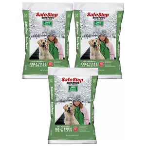 Safe Step Sure Paws Salt Free Pet Friendly Granule Ice Melter - 20 lbs - 3 Pack - Picture 1 of 3