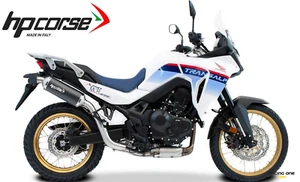 TERMINALE DI SCARICO HP CORSE SP-1 SHORT ALTO OMOLOGATO EURO5 HONDA TRANSALP 750 - Imagen 1 de 2