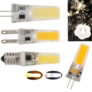 G9 G4 E14 9W LED Dimmable COB Light Clear Super Bright Silica gel Bulb Home Lamp - Picture 1 of 15