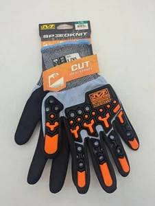 MECHANIX WEAR SpeedKnit Cut Resistant Black Nitrile Gloves SIZE L/XL Cut Gloves - Picture 1 of 2