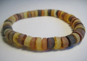 Raw Genuine Baltic Amber Bracelet !!!  - Picture 1 of 2