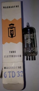 Tubo valvola 6TD32 brand Magnadyne nuova originale funzionante - Zdjęcie 1 z 1