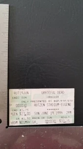 GRATEFUL DEAD / CRACKER - VINTAGE 6/19/1994 EUGENE, OREGON CONCERT TICKET STUB - Picture 1 of 1