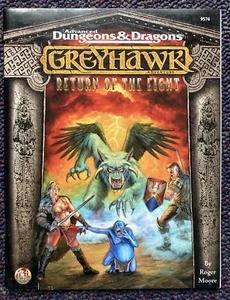 Return of the Eight Greyhawk Adventures Dungeons & Dragons TSR 9576 - Imagen 1 de 4