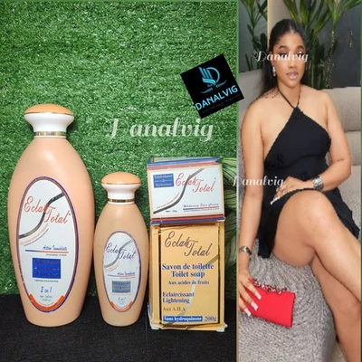 4pcs. Eclat total body lotion, serum, face cream & soap. 👌Authentic - Image 1 of 2
