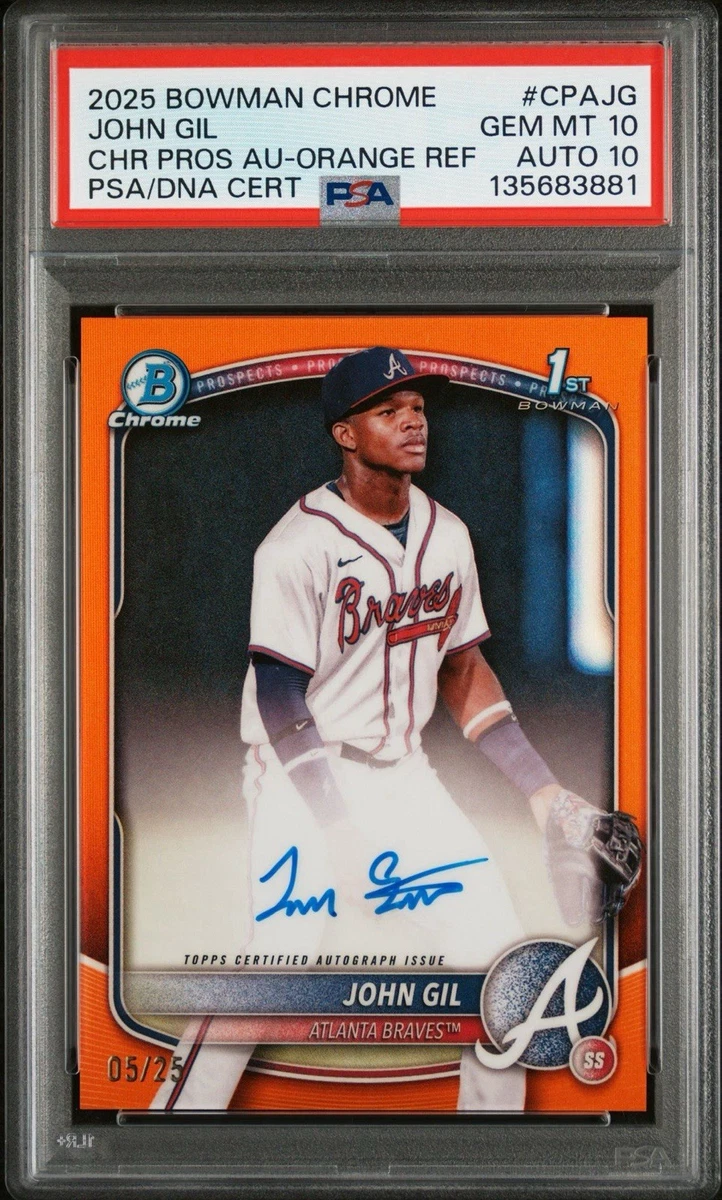 Bowman Chrome Orange Auto for sale | eBay
