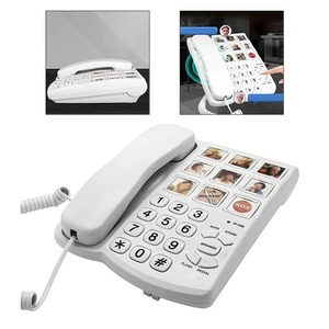 One Click Dialing Telephone Ideal for Seniors and For Visual Impairments - Photo 1/11