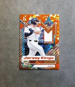 2025 Panini Donruss Baseball - Jersey Kings #JK-CK Colt Keith Orange Ice - Bild 1 von 2