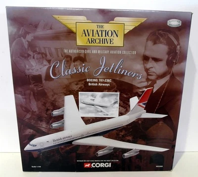Corgi 1/144 scale diecast AA32903 Boeing 707-336C British Airways - Image 1 of 2
