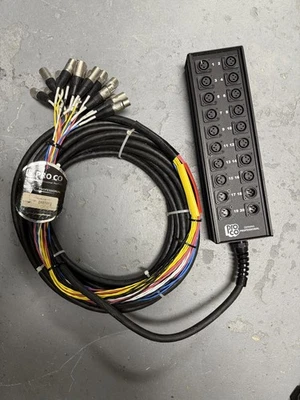 Pro Co SMA1604FBX-50 SMA Series 16x4 Stage Snake with XLR Returns - 50 foot - Image 1 of 4