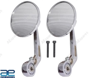 Bar End Mirror For Royal Enfield Goan Classic Reborn Meteor Hunter 350 ECs - Picture 1 of 7