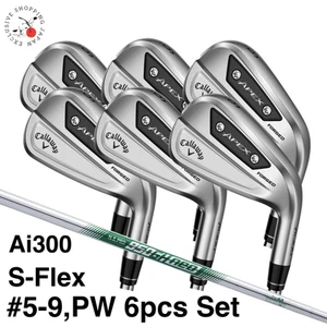 Callaway APEX Ai300 Iron Set #5-9, PW 6pcs N.S.PRO 950GH neo Steel Shaft S-flex - Picture 1 of 9