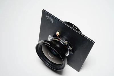 Lente Fuji Fujinon SWD 90mm f5.6 Gran Formato - Obturador Copal - Placa Sinar Foto 1 de 4