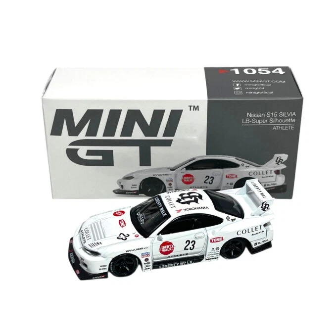 Modellino Auto Mini GT 1/64 Nissan Silvia S15 LB-Super Silhouette Athlete #23... - Immagine 1 di 4