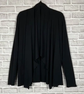 Cárdigan Karen Kane Mujer Talla XL Negro Frente Abierto Elegante Suéter Mangas Largas - Imagen 1 de 6