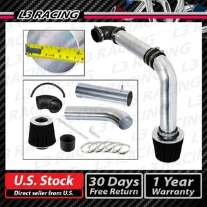 KIT ADMISIÓN AIRE FRÍO NEGRO + FILTRO SECO PARA 95-99 MITSUBISHI ECLIPSE 2.0L NO TURBO - Imagen 1 de 8