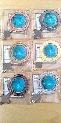 Geocoin Caching on the Venus (6 Coins) - Bild 1 von 2