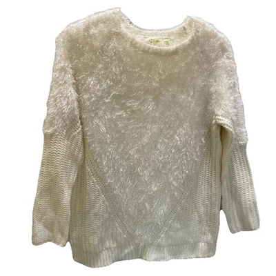 Suéter Estilo RD Marfil Cable Difuso Talla Mediana Acogedor Boho Cottagecore Foto 1 de 4