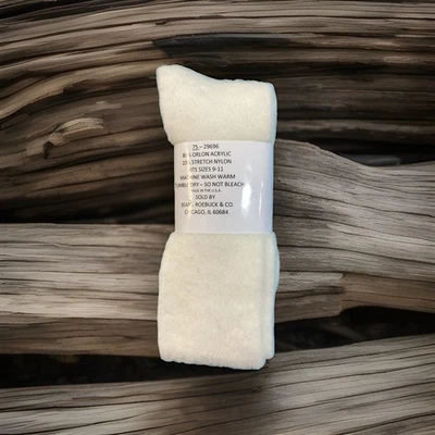 Calcetines vintage difusos suaves 80 % Orlon Foto 1 de 2