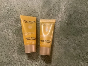 L'Occitane Immortelle Divine Youth Cream 2 Mini Travel Size 4ml/0.14oz - Picture 1 of 1