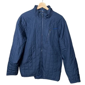 Merrell Navy Blue Mens Large Quilted Light Puffer jacket - Picture 1 of 7