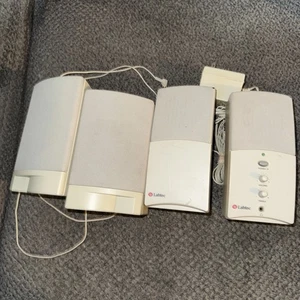 Vintage Rare LCS-1016 Labtec Computer Lautsprecher 2er Set Retro - Bild 1 von 13
