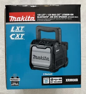 Neu Makita XRM08B 18 V/12 V LXT CXT Lithium-Ion kabelloser Bluetooth Baustellenlautsprecher - Bild 1 von 5