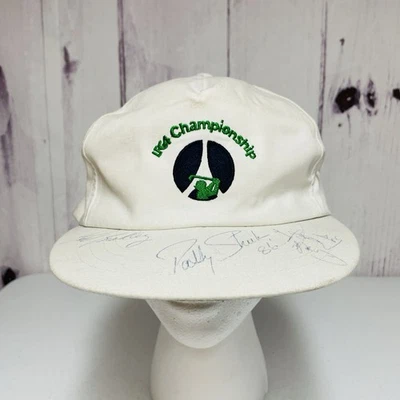 Vintage 1986 LPGA Championship Signed Hat Patty Sheehan Pat Bradley Auto - Image 1 of 4