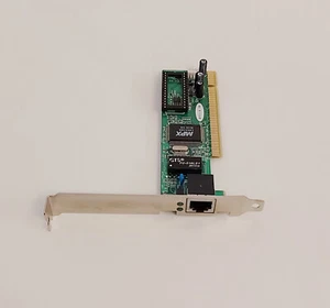 PCI Realtek RTL8139 10/100 Mbit/s RJ45 Ethernet-NIC LAN Karte - Bild 1 von 4