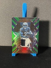 2022 Panini XR Dameon Pierce X-RAY Patch Green /5 RC Texans