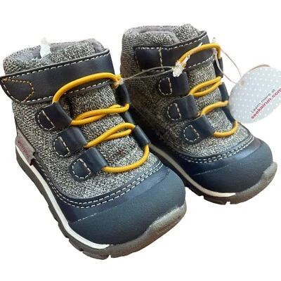 Botas de caminhada impermeáveis novas com etiquetas criança SEE KAI RUN Sam tamanho 4 - Imagem 1 de 4