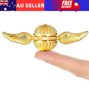 Golden Snitch Fidget Spinner Harry Potter Quidditch Metal Steel Stress Toy Kid - Picture 1 of 6