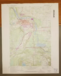 Cloquet, Minnesota Original Vintage 1993 USGS Topo Map 27" x 22"  - Picture 1 of 9
