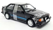 Sunstar 1/18 Ford Escort RS Turbo MK1 '84 Black Princess Diana Diecast model car