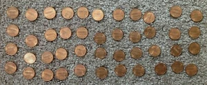 ROLLO DE CUARENTA Y CUATRO CENTAVOS SIN CIRCULAR DEL S 1974 - Imagen 1 de 2