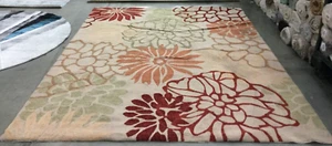 BEIGE / MULTI 8' X 10' Back Stain Rug, Reduce price 1172638513 FRS222A-8 - Picture 1 of 4