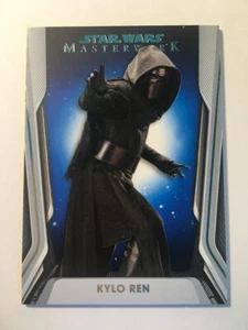 2021 Topps Star Wars Masterwork Base Blue Parallel Kylo Ren #64 Card - Picture 1 of 3