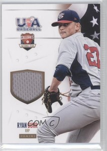 2014 Panini USA Baseball Box Set Collegiate National Team Jerseys /99 Ryan Burr