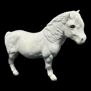 BESWICK HORSE MODEL 1033 GLOSS GREY SHETLAND PONY A - Picture 1 of 10