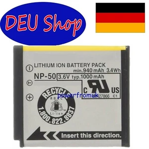 Bateria NP-50 do Fujifilm NP-50A F665 F750 F75 F100 F900 XF1 X10 X20 F85 F775 X10 - Zdjęcie 1 z 3